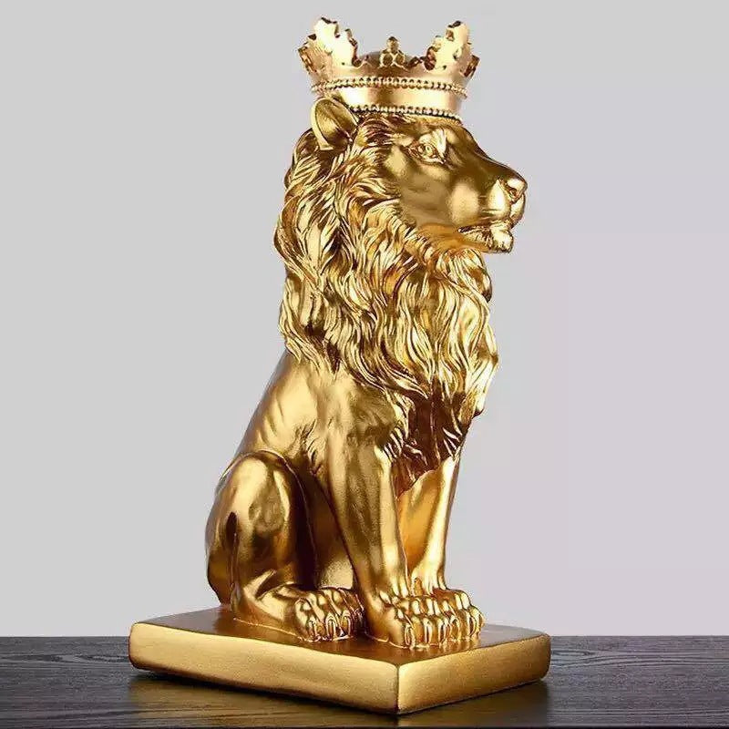 Luxury Home Crown Lion Ornament