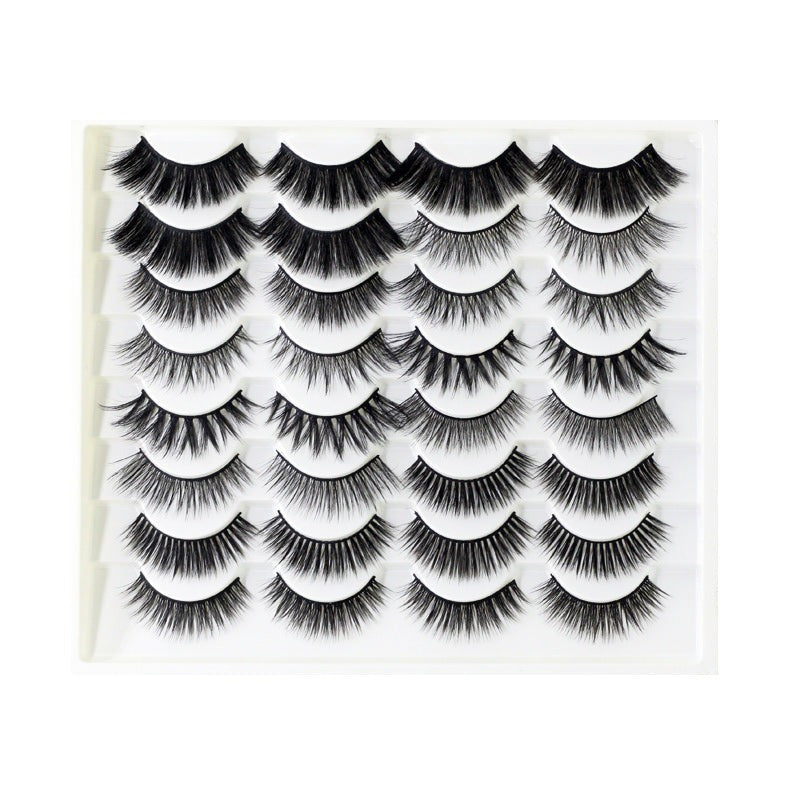 16 Pairs Full Mixed False Eyelashes