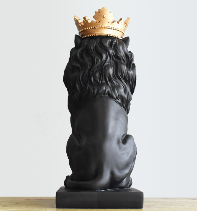 Luxury Home Crown Lion Ornament