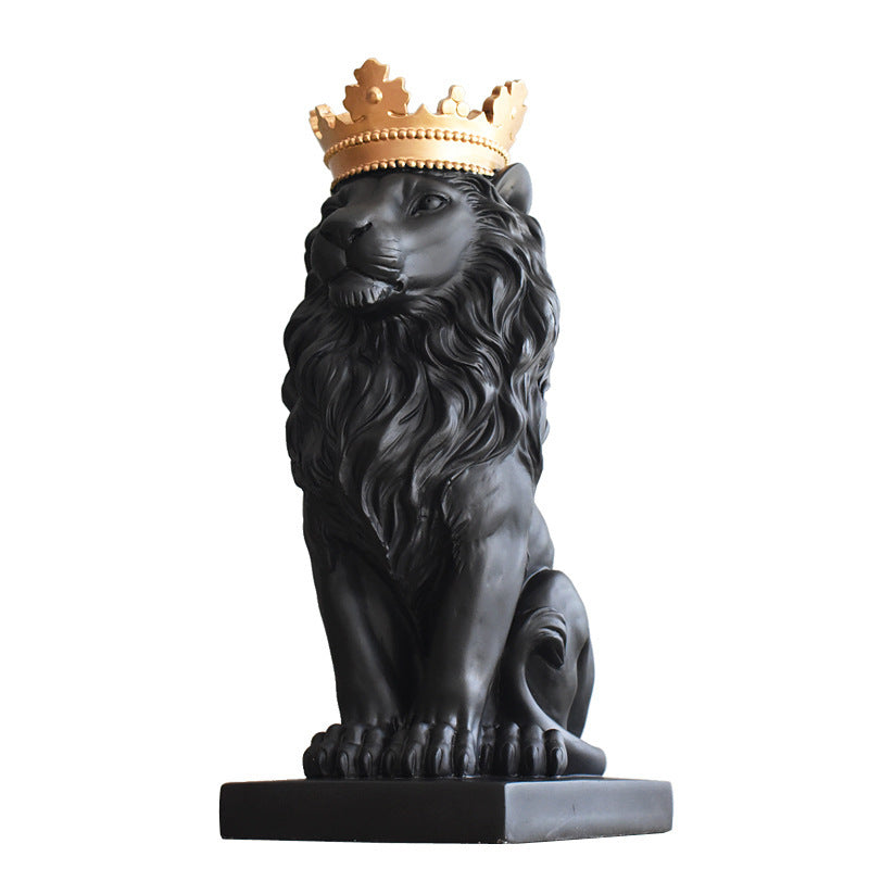 Luxury Home Crown Lion Ornament