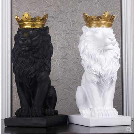 Luxury Home Crown Lion Ornament