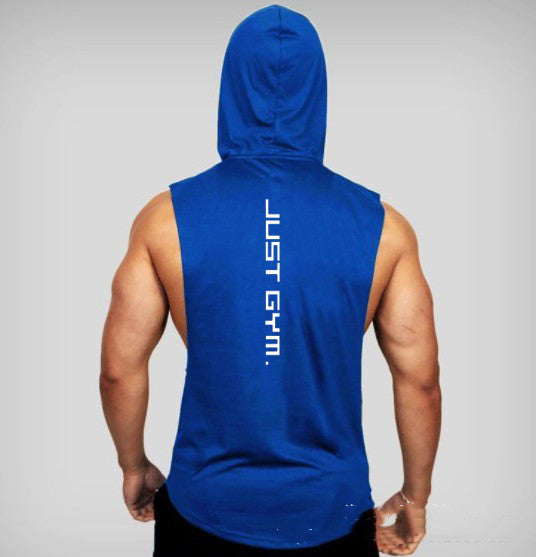 EA Men's Hooded sleeveless gym wear