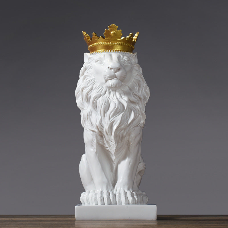 Luxury Home Crown Lion Ornament