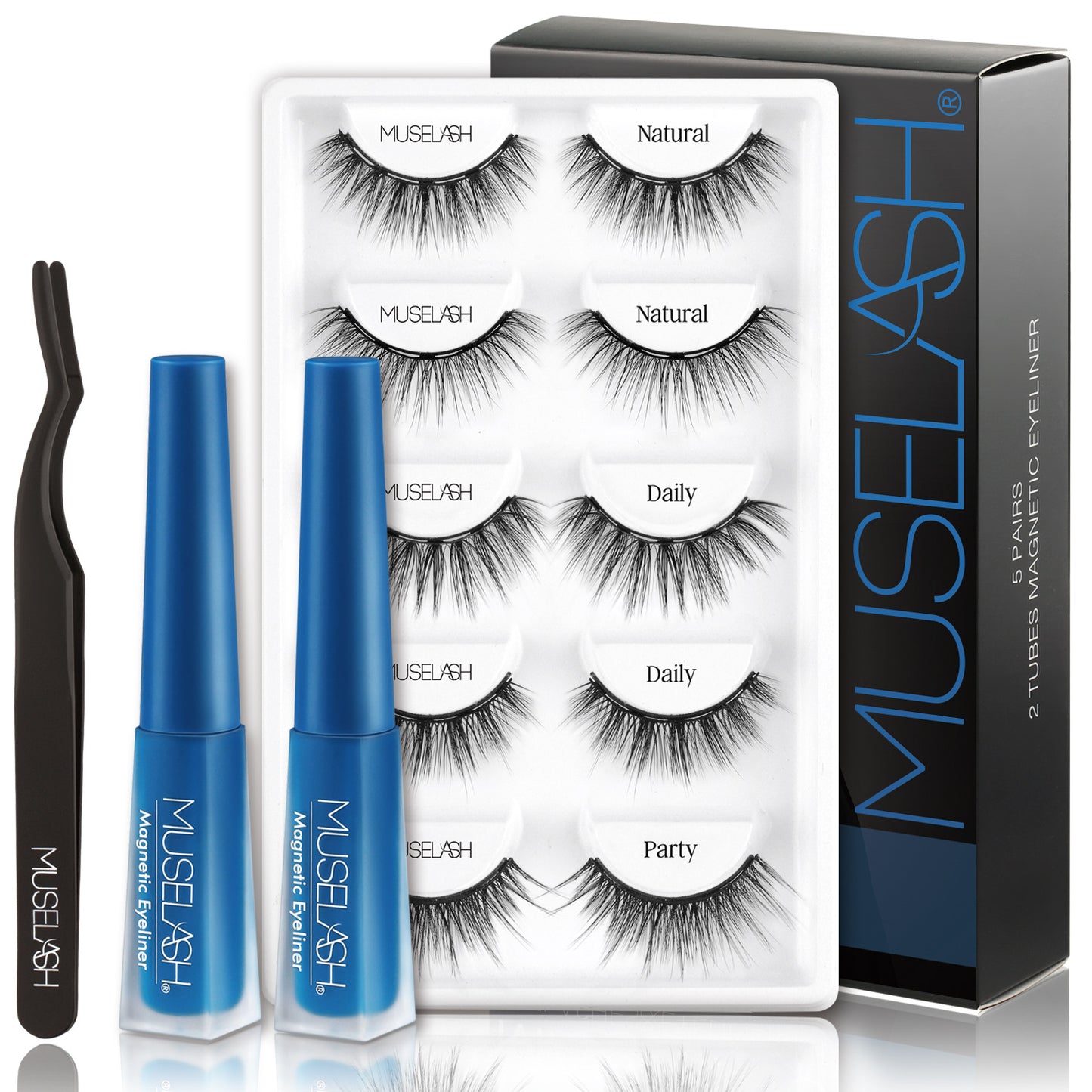 1 Set of Magnetic False Eyelash