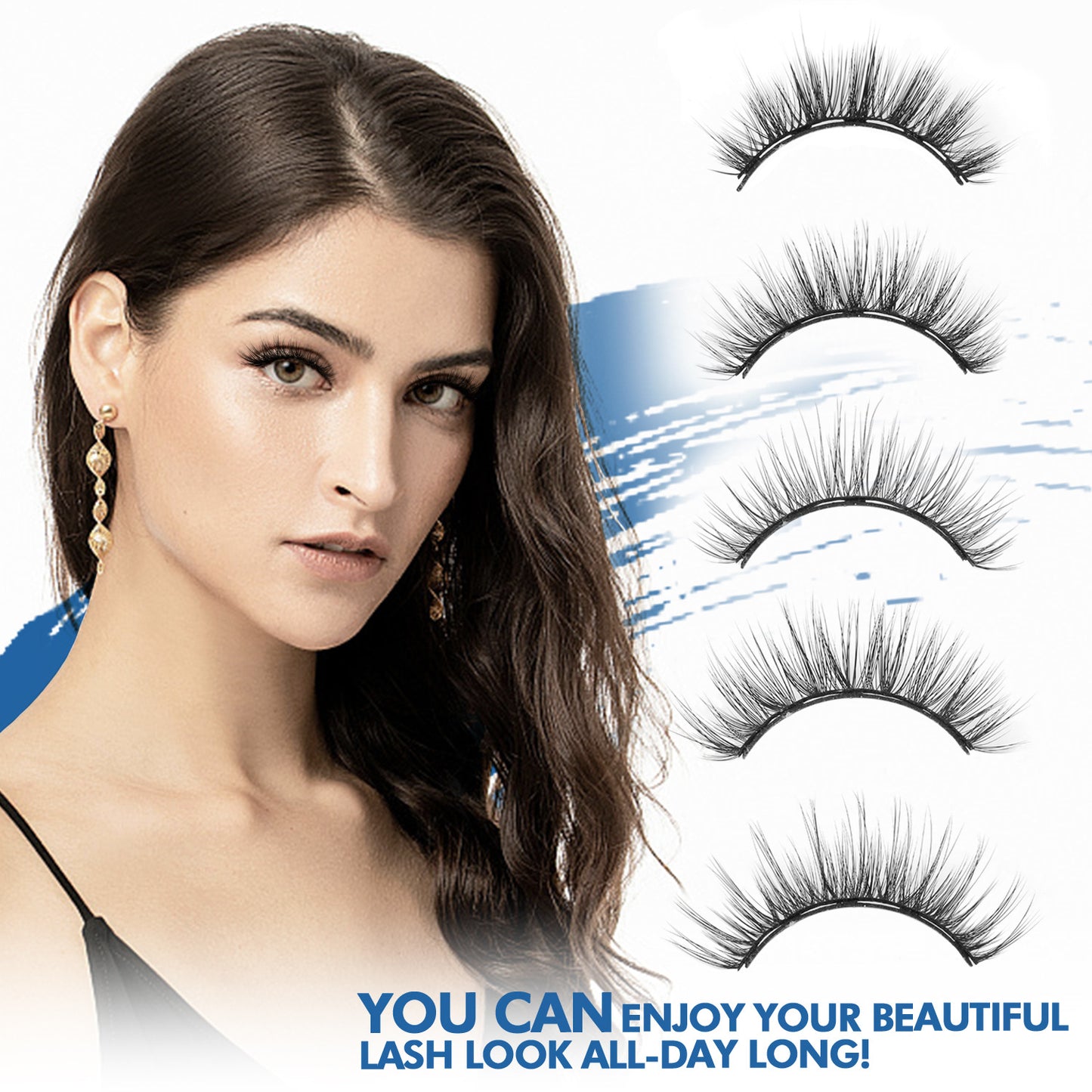 1 Set of Magnetic False Eyelash